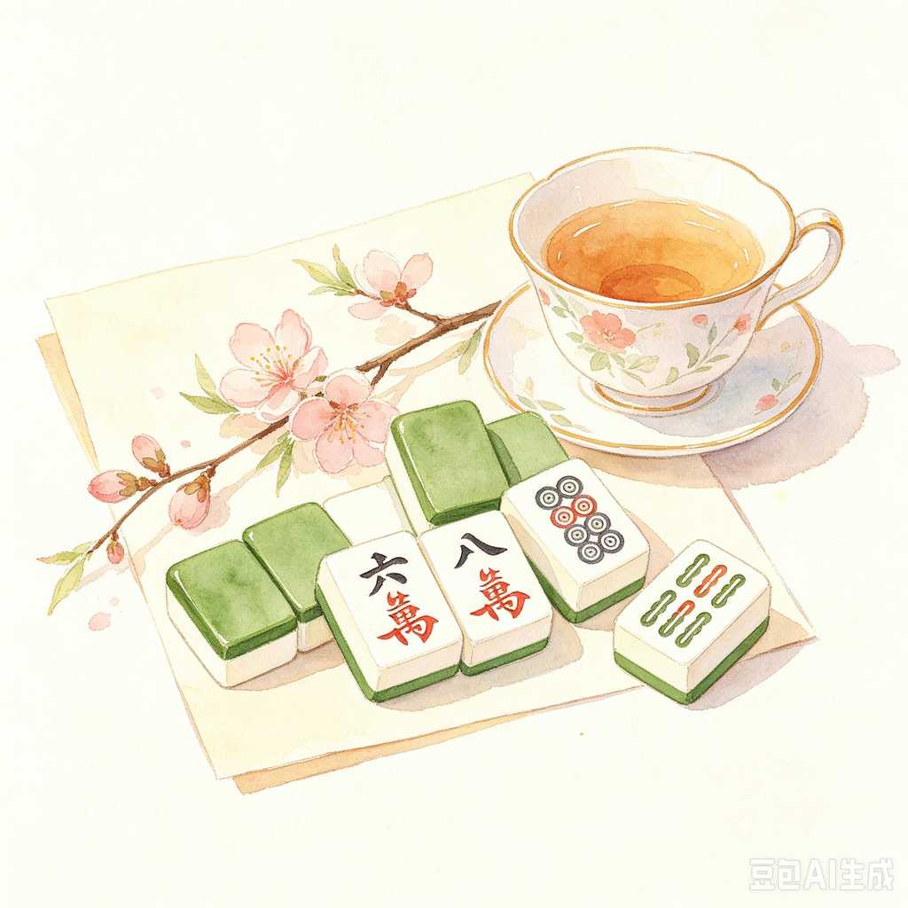 black luxury mahjong set