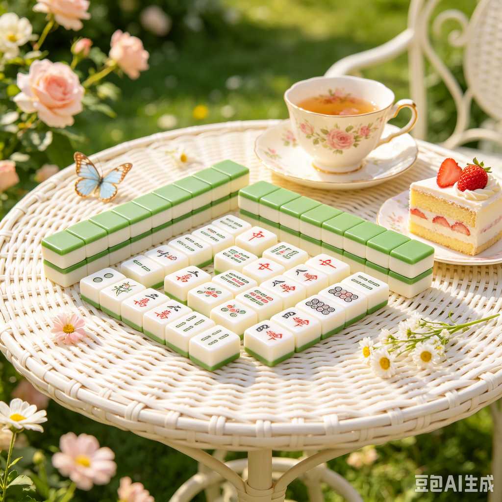 thickened mahjong tiles